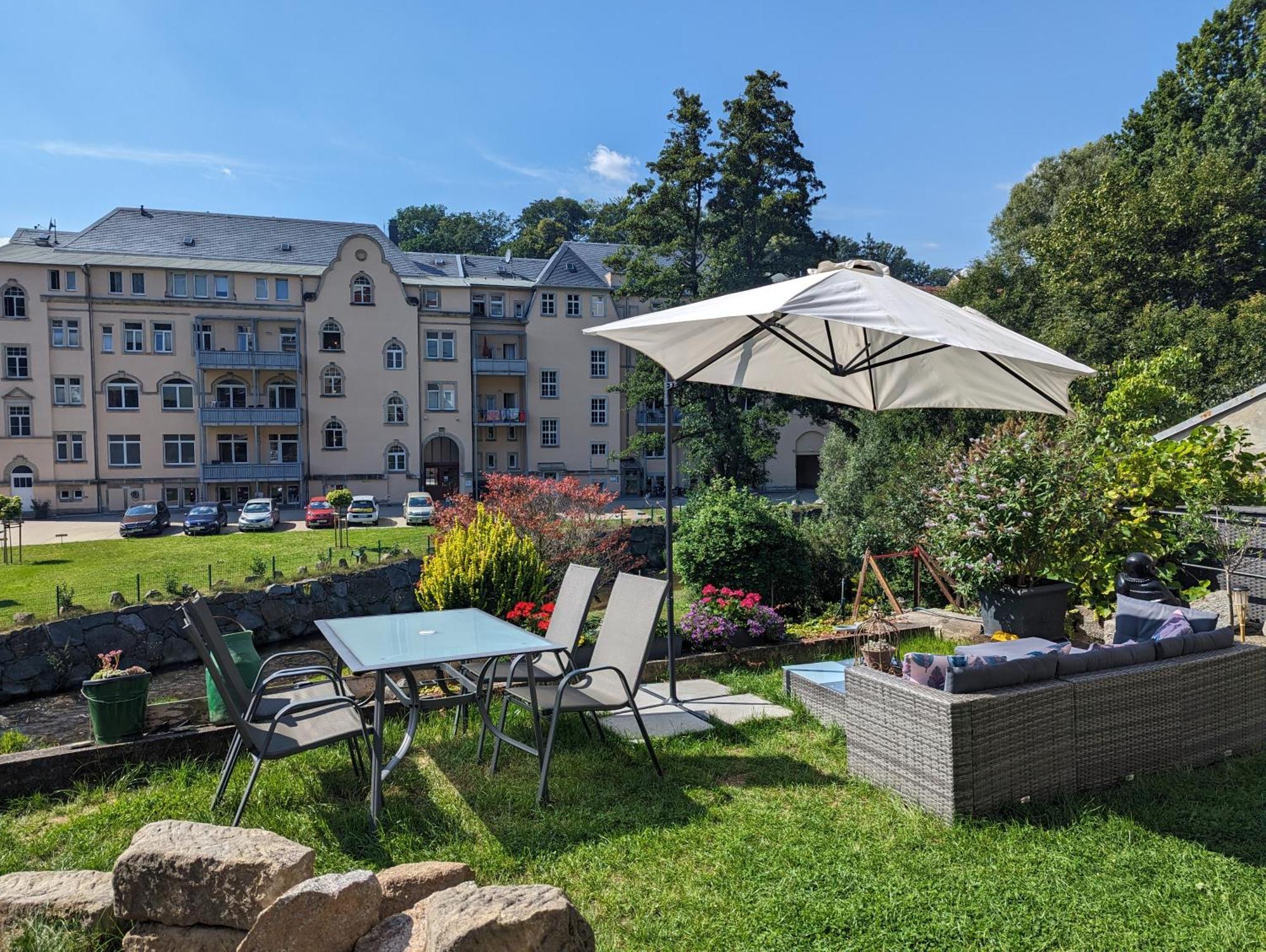 Famzi - Urlaubsmagie - Familienwohnung Mit Gemeinschaftsgarten, -Sauna & -Pool Зебніц Екстер'єр фото