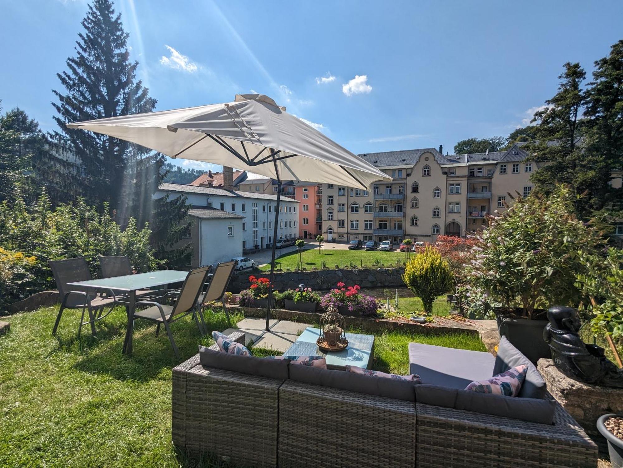 Famzi - Urlaubsmagie - Familienwohnung Mit Gemeinschaftsgarten, -Sauna & -Pool Зебніц Екстер'єр фото
