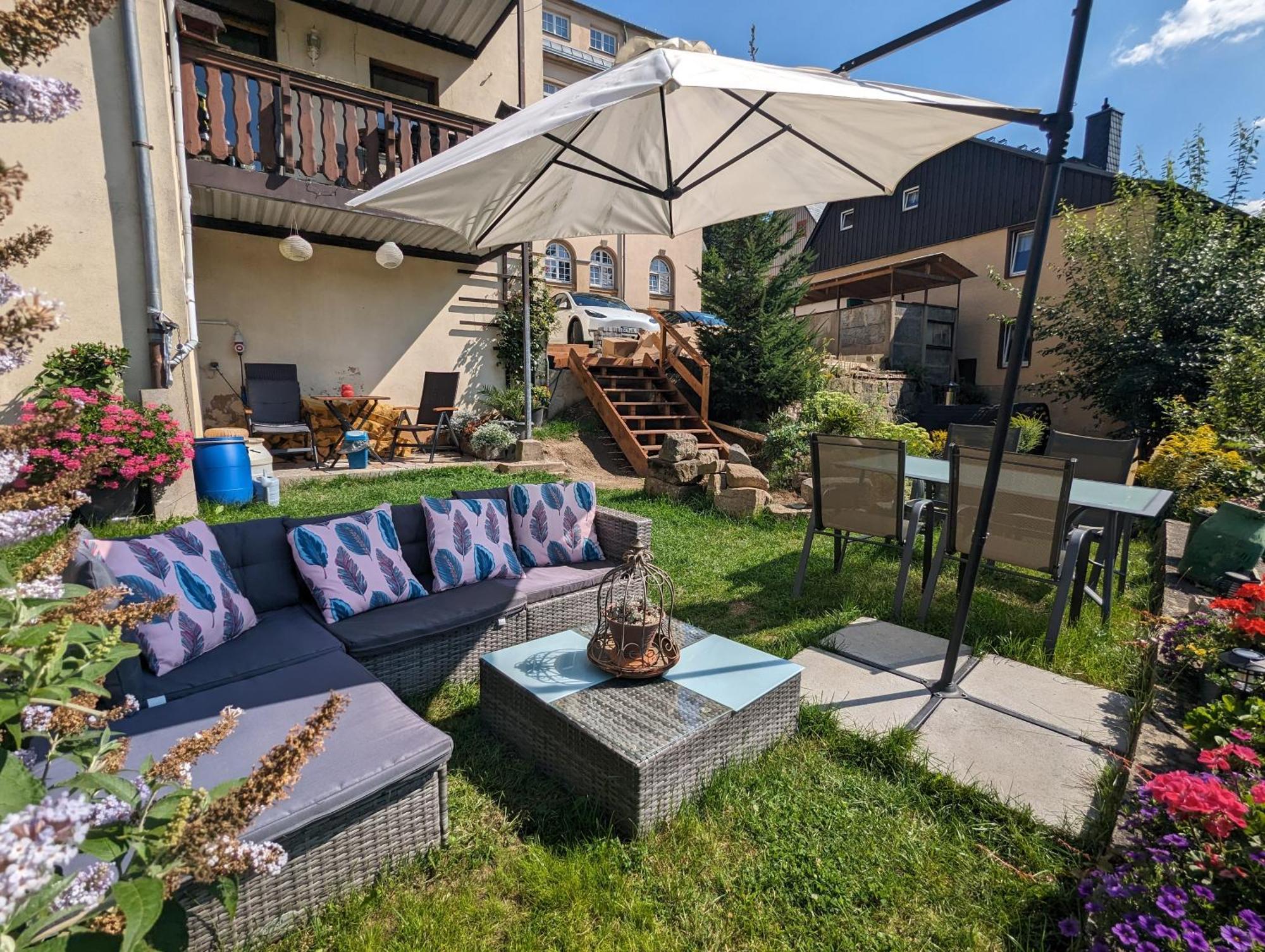 Famzi - Urlaubsmagie - Familienwohnung Mit Gemeinschaftsgarten, -Sauna & -Pool Зебніц Екстер'єр фото