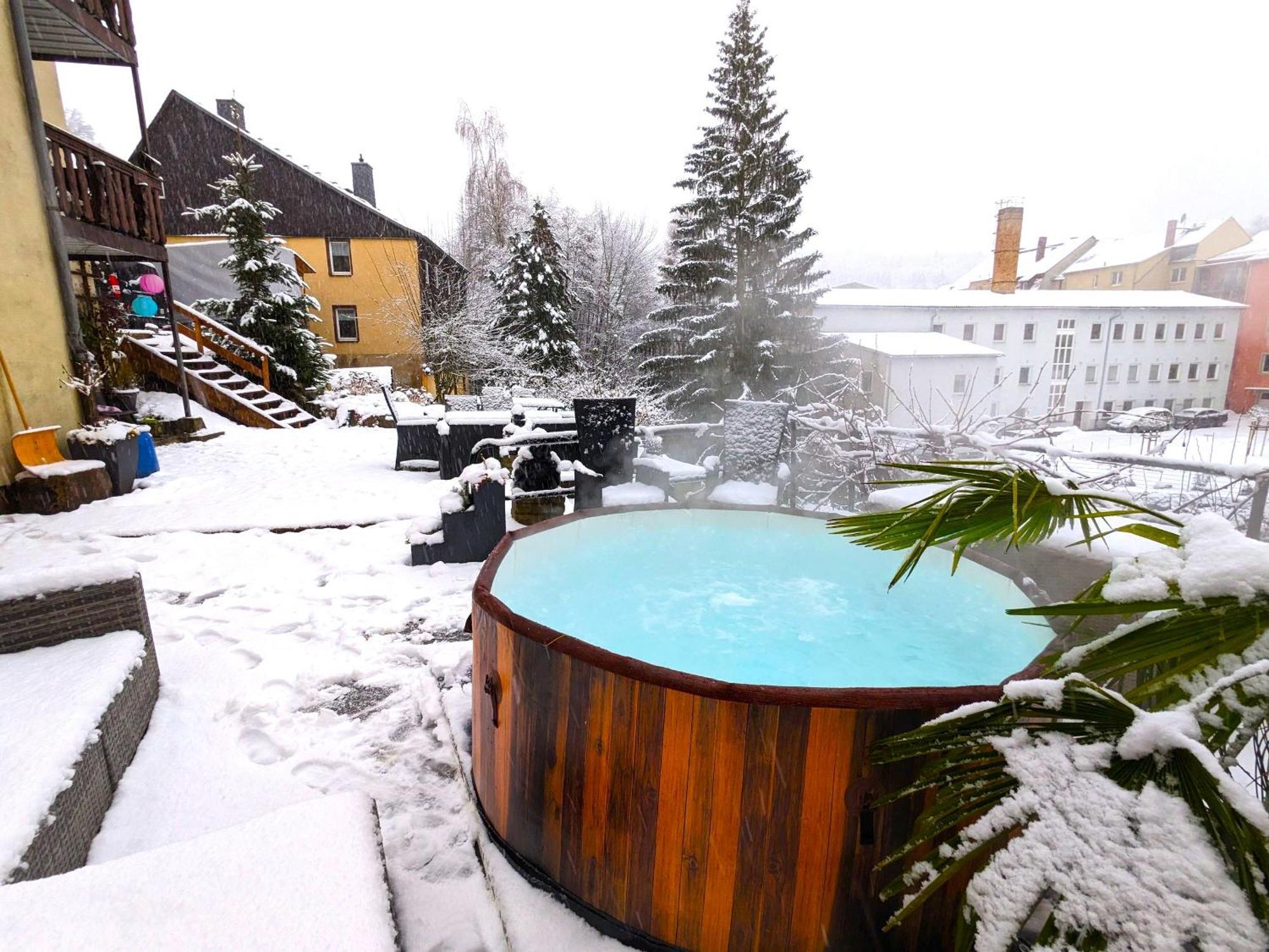 Famzi - Urlaubsmagie - Familienwohnung Mit Gemeinschaftsgarten, -Sauna & -Pool Зебніц Екстер'єр фото