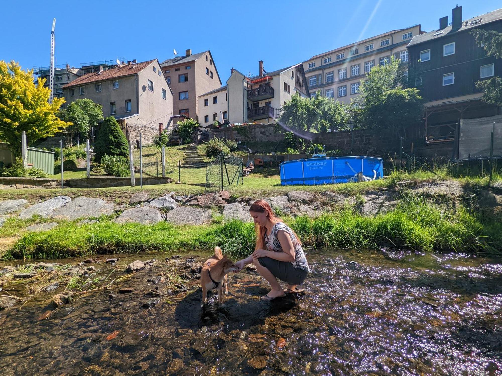 Famzi - Urlaubsmagie - Familienwohnung Mit Gemeinschaftsgarten, -Sauna & -Pool Зебніц Екстер'єр фото