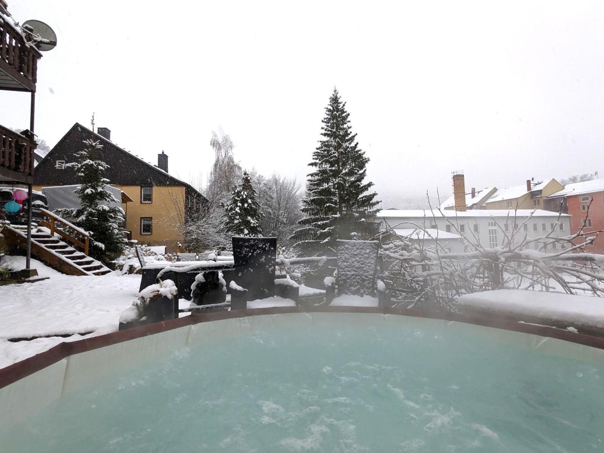 Famzi - Urlaubsmagie - Familienwohnung Mit Gemeinschaftsgarten, -Sauna & -Pool Зебніц Екстер'єр фото