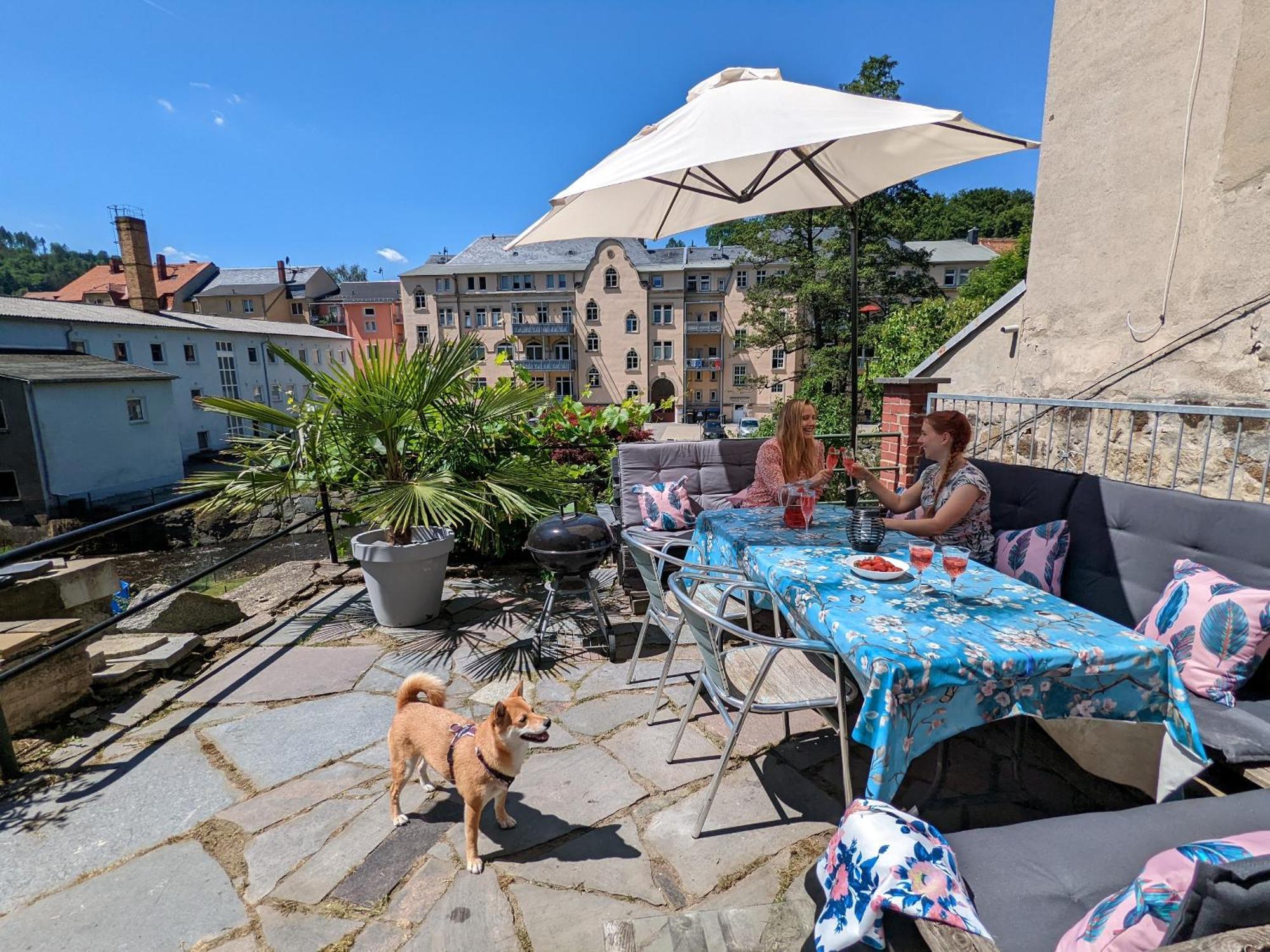 Famzi - Urlaubsmagie - Familienwohnung Mit Gemeinschaftsgarten, -Sauna & -Pool Зебніц Екстер'єр фото