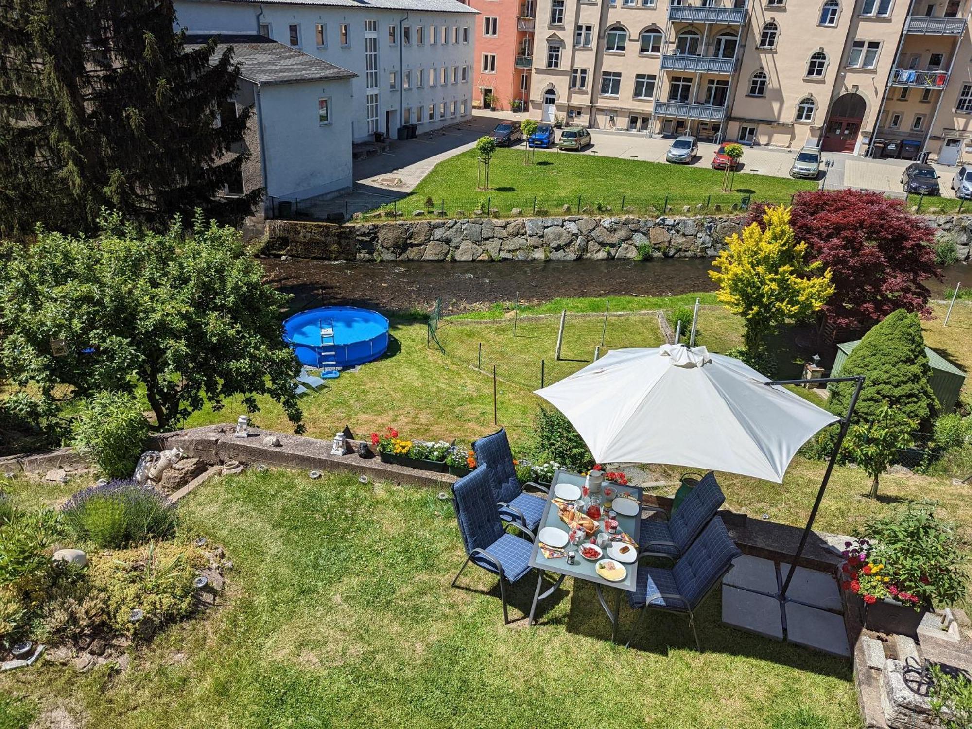Famzi - Urlaubsmagie - Familienwohnung Mit Gemeinschaftsgarten, -Sauna & -Pool Зебніц Екстер'єр фото
