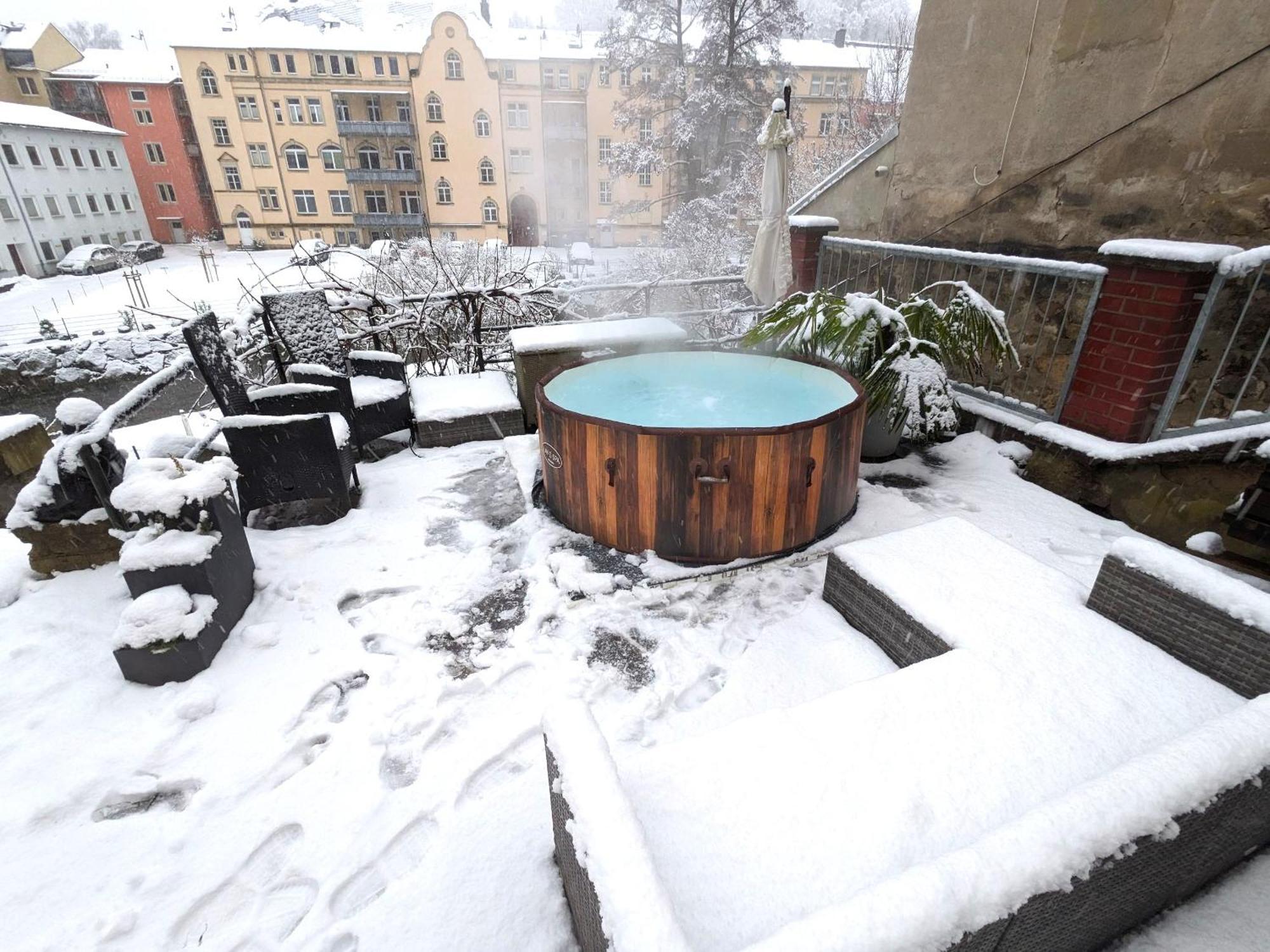 Famzi - Urlaubsmagie - Familienwohnung Mit Gemeinschaftsgarten, -Sauna & -Pool Зебніц Екстер'єр фото